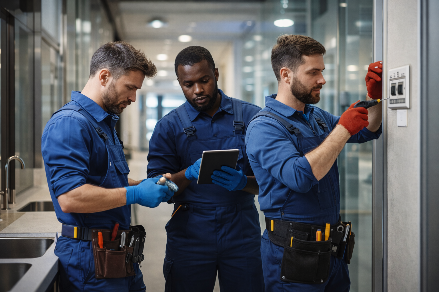 D'Alembert Services maintenance team
